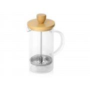 Подарочный набор с пледом, френчпрессом, чаем и вареньем