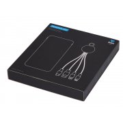 Набор из внешнего аккумулятора и универсального кабеля с подсветкой лого «Reserve LED», 10000mAh