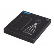 Набор из внешнего аккумулятора и универсального кабеля с подсветкой лого «Reserve LED», 10000mAh