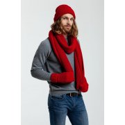 Шапка Nordkyn, глубокий красный