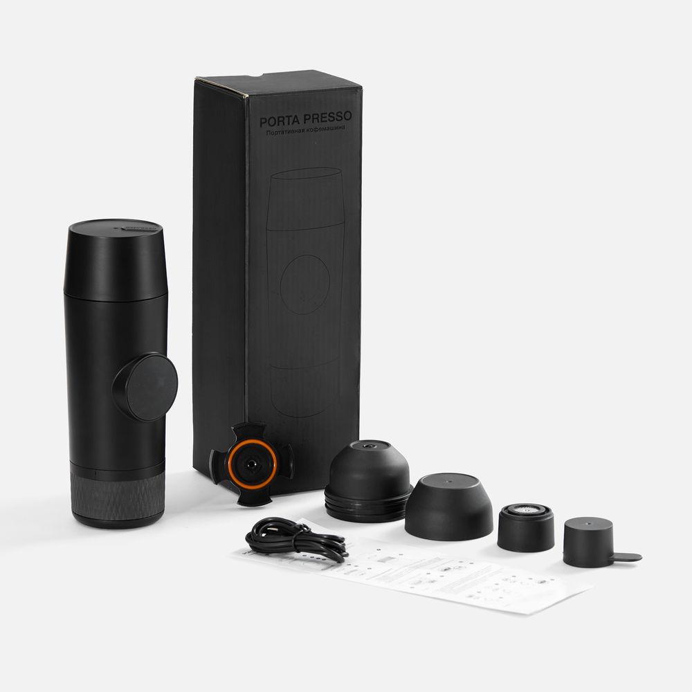 Портативная кофемашина Porta Presso, черная арт. 19402.30 Портативная кофемашина Porta Presso, черная арт. 19402.30