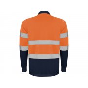 Рубашка поло со светоотражающими полосами «Polaris» с длинным рукавом, мужская арт. 9306HV55223