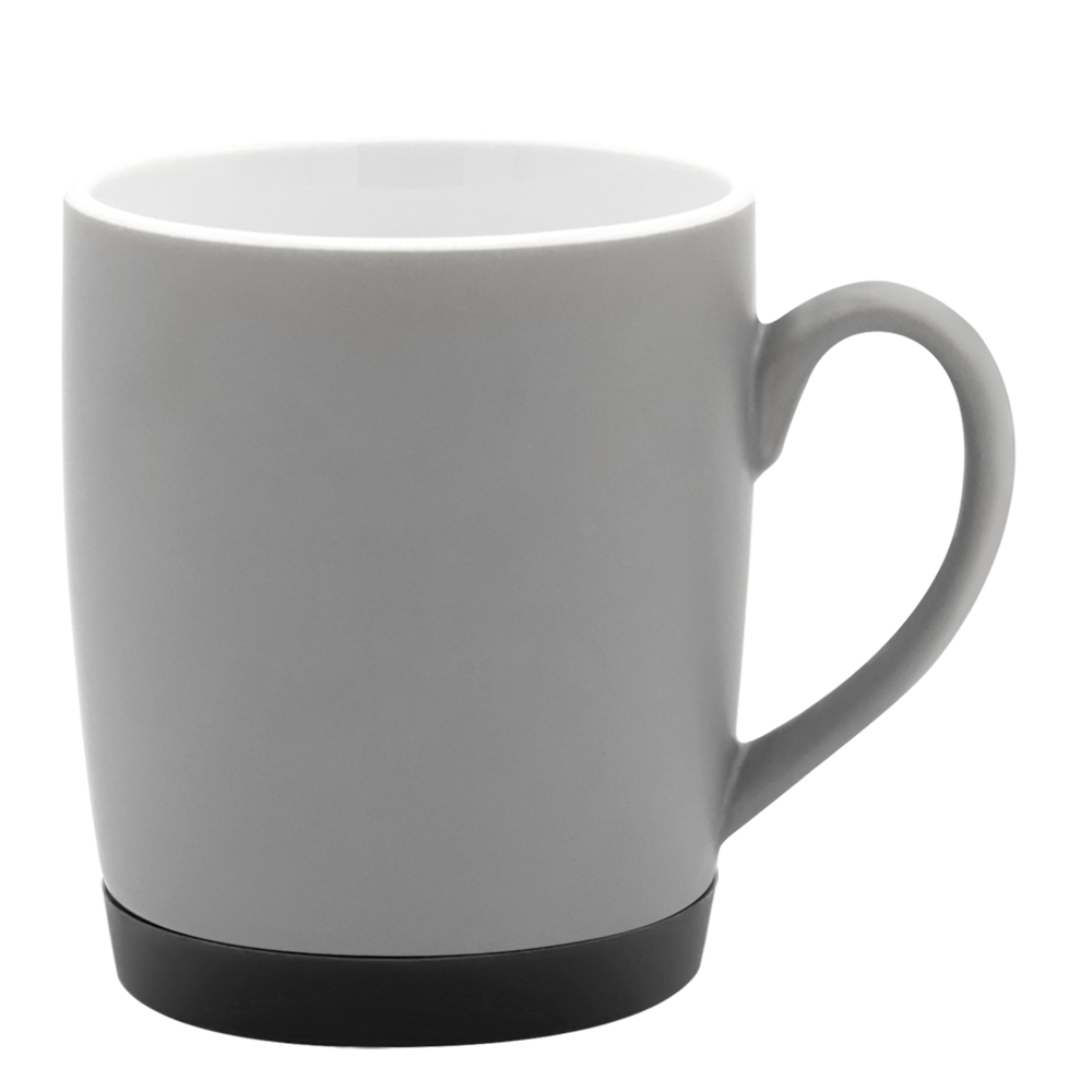 Кружка Make Me To Go, серая/чёрная арт. 6140.38.02 Кружка Make Me To Go, серая/чёрная арт. 6140.38.02