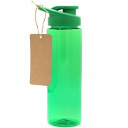 Пластиковая бутылка Ronny To Go с биркой, зелёная арт. 14027.04.13