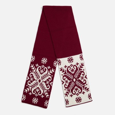 Шарф Wintertude M, красный с белым арт. 21285.56