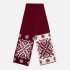 Шарф Wintertude M, красный с белым арт. 21285.56