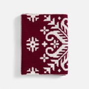 Шарф Wintertude M, красный с белым