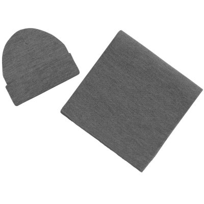 Шапка Real Talk, серый меланж (эбонит) арт. 547.32 Шапка Real Talk, серый меланж (эбонит) арт. 547.32