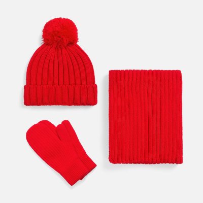 Шапка HappyGo, красная арт. 28897.50 Шапка HappyGo, красная арт. 28897.50