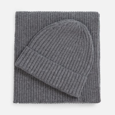 Шарф Laconi, темно-серый меланж арт. 28898.12