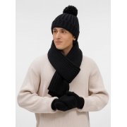 Шарф HappyGo, черный