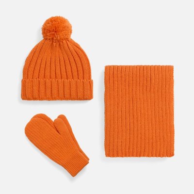 Шарф HappyGo, оранжевый арт. 28899.20