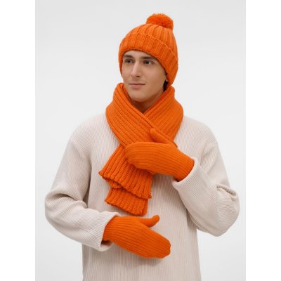 Шарф HappyGo, оранжевый арт. 28899.20