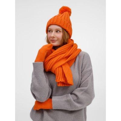 Шарф HappyGo, оранжевый арт. 28899.20