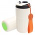 Термокружка Ashly To Go, белая/оранжевая/светло-зелёная
