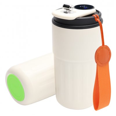 Термокружка Ashly To Go, белая/оранжевая/светло-зелёная арт. 5063.01.07.27 Термокружка Ashly To Go, белая/оранжевая/светло-зелёная арт. 5063.01.07.27