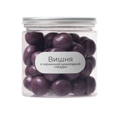Вишня в черничной глазури «Glazura», 140 гр арт. 11003 Вишня в черничной глазури «Glazura», 140 гр арт. 11003