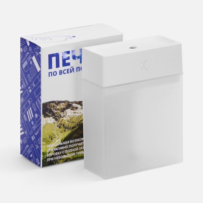 Коробка с полноцветной печатью для увлажнителя Air Square арт. 25100.03 Коробка с полноцветной печатью для увлажнителя Air Square арт. 25100.03