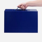 Коробка складная Holdfold, L, синяя