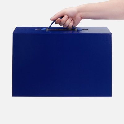 Коробка складная Holdfold, L, синяя арт. 25004.40 Коробка складная Holdfold, L, синяя арт. 25004.40