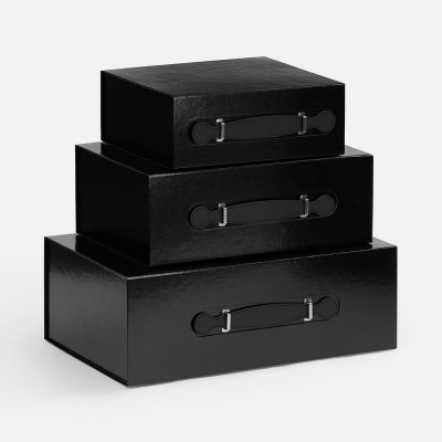 Коробка складная Holdfold, L, черная арт. 25004.30 Коробка складная Holdfold, L, черная арт. 25004.30