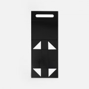 Коробка складная Holdfold, M, черная