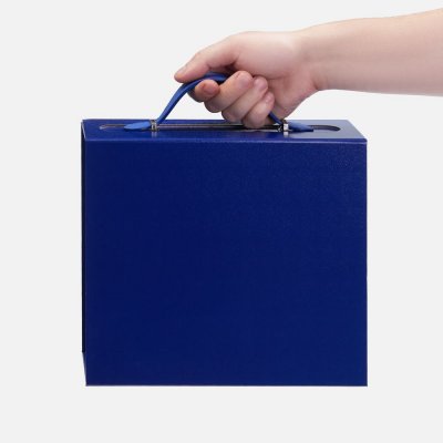 Коробка складная Holdfold, S, синяя арт. 25002.40 Коробка складная Holdfold, S, синяя арт. 25002.40