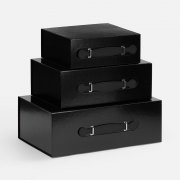 Коробка складная Holdfold, S, черная