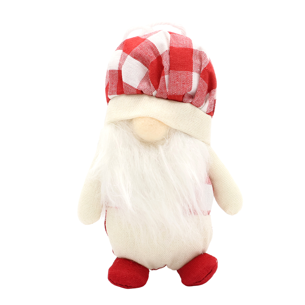 Новогоднее украшение рождественские гномы Виллен, красный арт. 2021-0339.05 Новогоднее украшение рождественские гномы Виллен, красный арт. 2021-0339.05