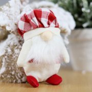 Новогоднее украшение рождественские гномы Виллен, красный