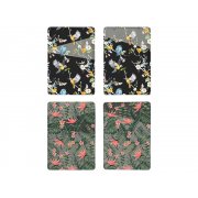 Картхолдер на 3 карты типа бейджа с возможностью полноцветной УФ-печати, софт-тач