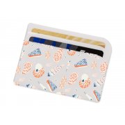 Картхолдер для 3-х карт с возможностью полноцветной печати, софт-тач