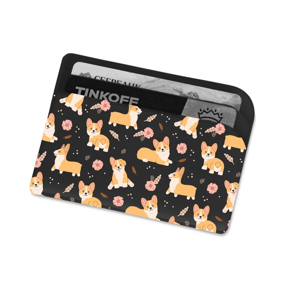 Картхолдер для 3-х карт с возможностью полноцветной печати, софт-тач арт. 112201 Картхолдер для 3-х карт с возможностью полноцветной печати, софт-тач арт. 112201