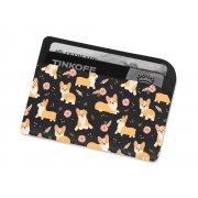 Картхолдер для 3-х карт с возможностью полноцветной печати, софт-тач