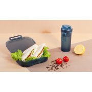 Набор "Eat&Drink box": бутылка, ланч-бокс синий с голубым