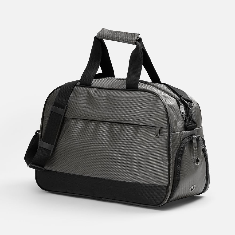 Спортивная сумка Atlantes, серая с черным арт. 18645.10 Спортивная сумка Atlantes, серая с черным арт. 18645.10