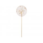 Леденец «Круг» с посыпкой