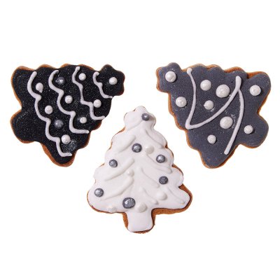 Набор новогодних имбирных печений в форме елочки арт. 14900 Набор новогодних имбирных печений в форме елочки арт. 14900