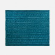 Плед Hygge, темно-зеленый