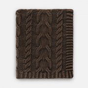 Плед Hygge, коричневый