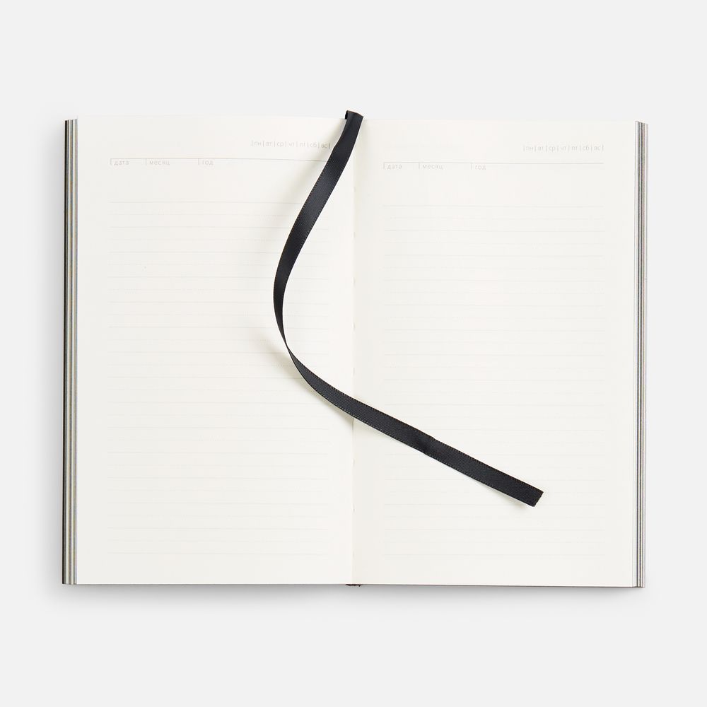 Ежедневник Flat Mini, недатированный, черный арт. 17894.33 Ежедневник Flat Mini, недатированный, черный арт. 17894.33