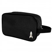 Несессер Колумб с шильдом - ракета, чёрный арт. 22001.02.05