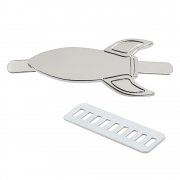 Несессер Колумб с шильдом - ракета, чёрный арт. 22001.02.05