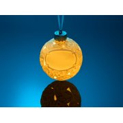 Шар новогодний с подсветкой и зоной для персонализации