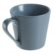 Кружка Modern Bell, матовая, серо-синяя арт. 10734.13 Кружка Modern Bell, матовая, серо-синяя арт. 10734.13