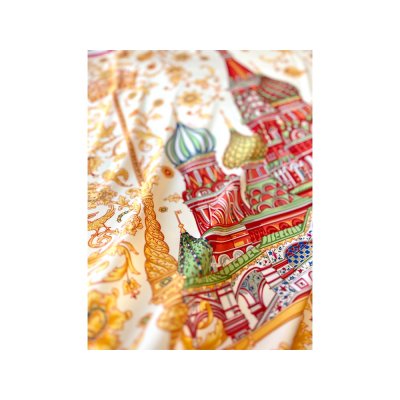 Платок «Собор Василия Блаженного» арт. 94932 Платок «Собор Василия Блаженного» арт. 94932