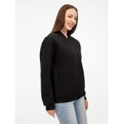 Бомбер унисекс Estado, черный