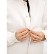 Бомбер унисекс AtmosWear, молочно-белый