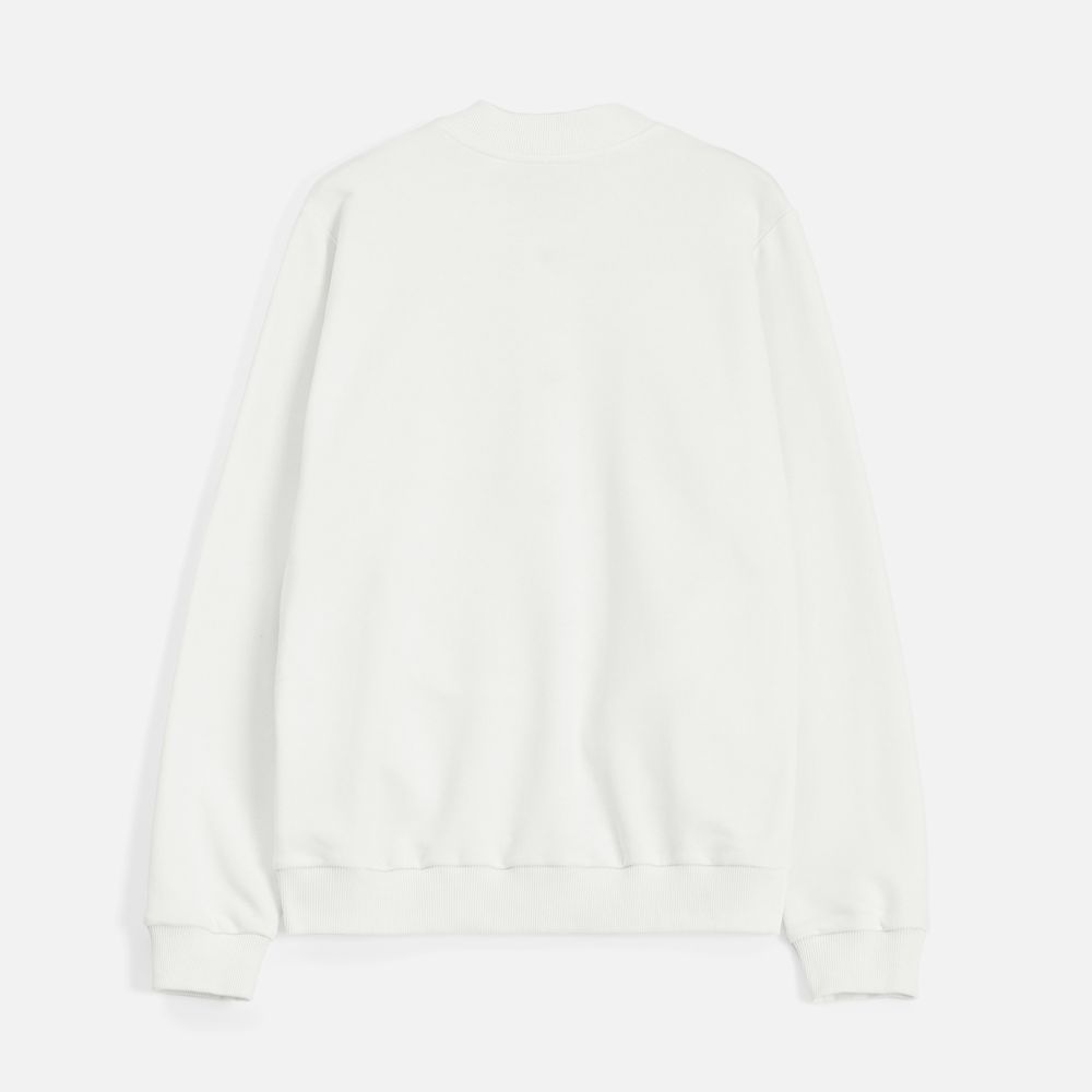 Бомбер унисекс Nuppu, молочно-белый арт. 20189.60 Бомбер унисекс Nuppu, молочно-белый арт. 20189.60