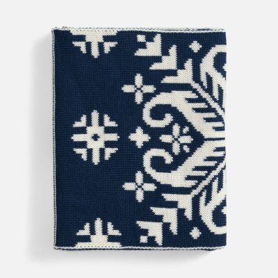 Шарф Wintertude L, синий с белым арт. 21286.46 Шарф Wintertude L, синий с белым арт. 21286.46